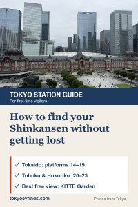 Tokyo Station guide for first-time visitors: Shinkansen platforms and the best free view